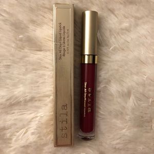 Stila liquid lipstick in Bacca